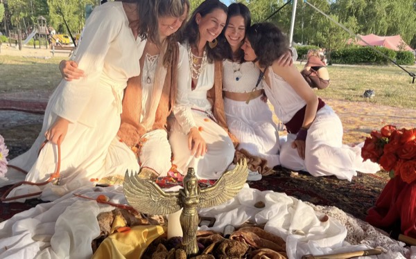 Inside a Sacred Woman's Arts circle